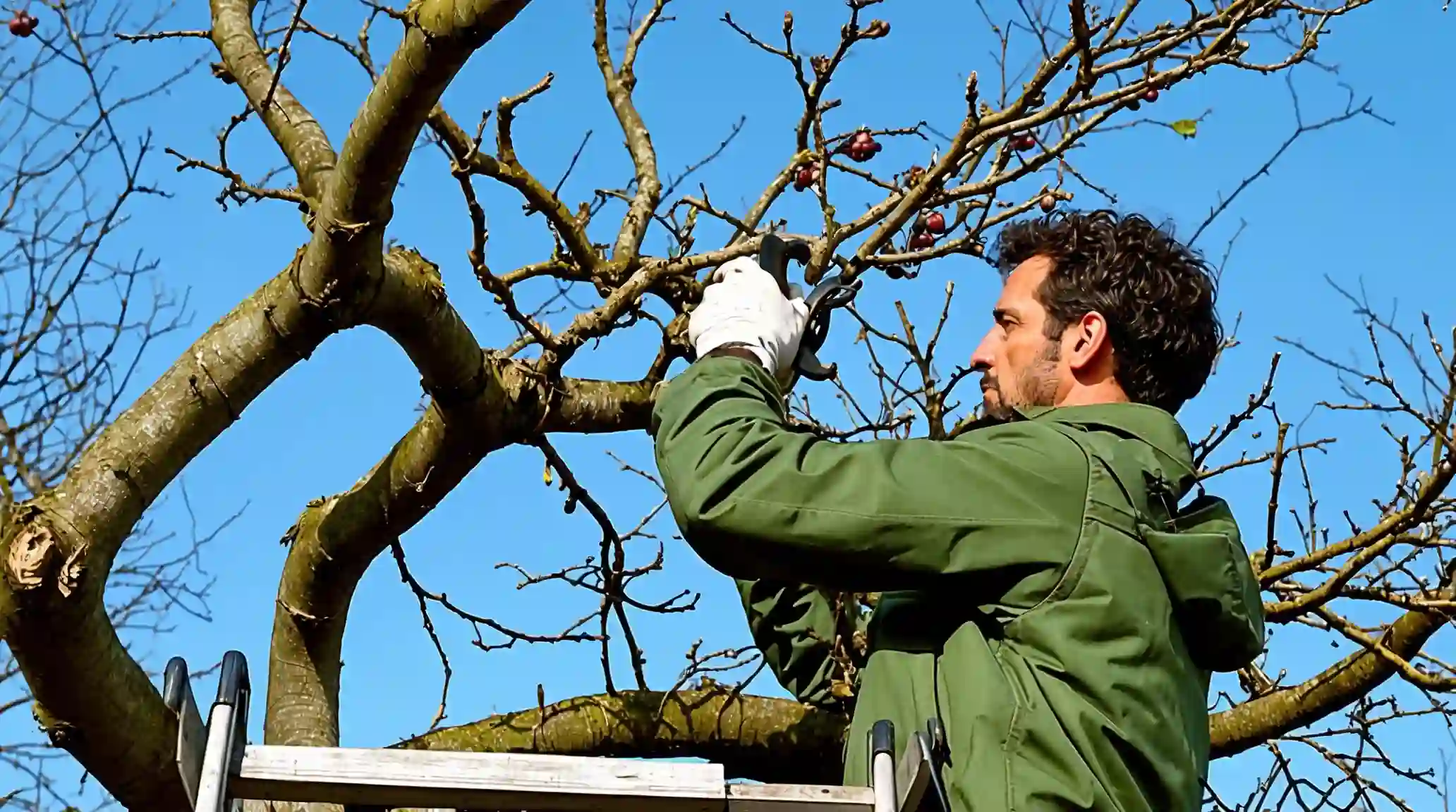 Kronenpflege alter Obstbäume bester Zeitpunkt Falkensee